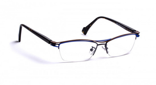 J.F. Rey JF2855-AF Eyeglasses, AF  BLUE / BROWN / BLUE (2090)