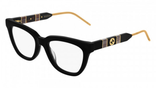 Gucci GG0601O Eyeglasses, 001 - BLACK