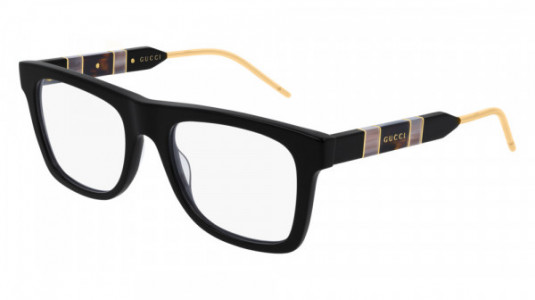 Gucci GG0604O Eyeglasses, 001 - BLACK