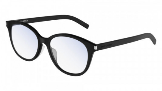 Saint Laurent SL 290/F SLIM Eyeglasses, 001 - BLACK