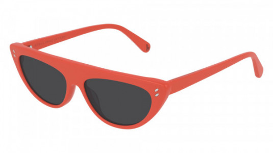 Stella McCartney SK0057S Sunglasses, 002 - RED with SMOKE lenses