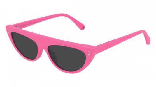 Stella McCartney SK0057S Sunglasses, 003 - PINK with SMOKE lenses