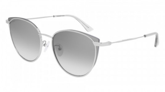 McQ MQ0247SK Sunglasses, 003 - SILVER with GREY lenses