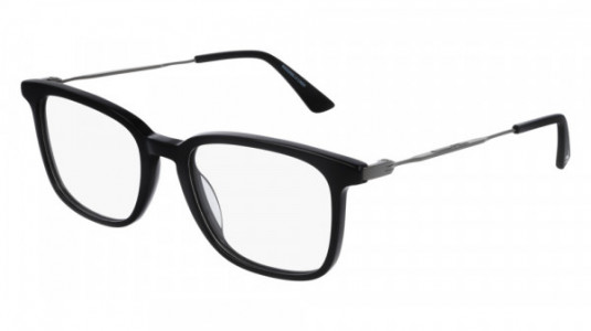 McQ MQ0218O Eyeglasses, 001 - RUTHENIUM