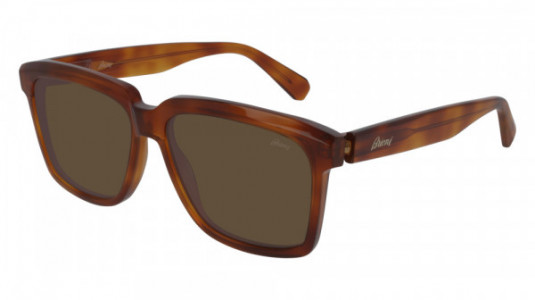 Brioni BR0064S Sunglasses, 001 - HAVANA with BROWN lenses