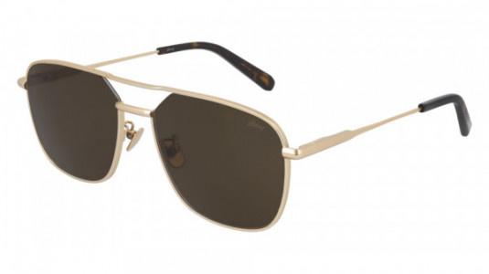 Brioni BR0067S Sunglasses, 002 - GOLD with BROWN lenses