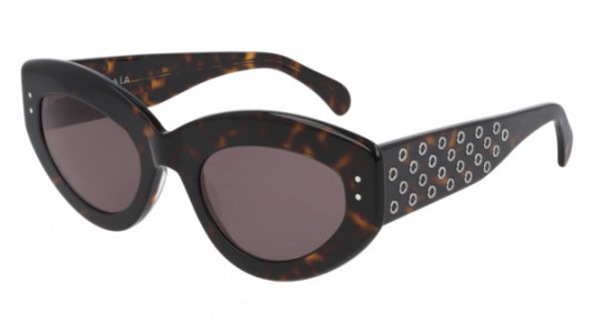 Azzedine Alaïa AA0030S Sunglasses, 002 - HAVANA with BROWN lenses