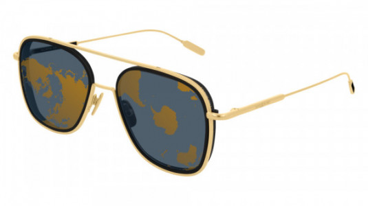 Montblanc MB1858 Sunglasses, 001 - GOLD with GOLD lenses