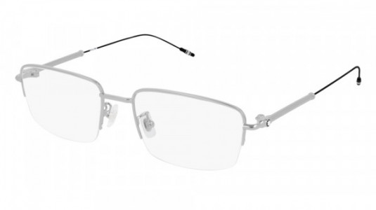Montblanc MB0061OA Eyeglasses, 003 - SILVER