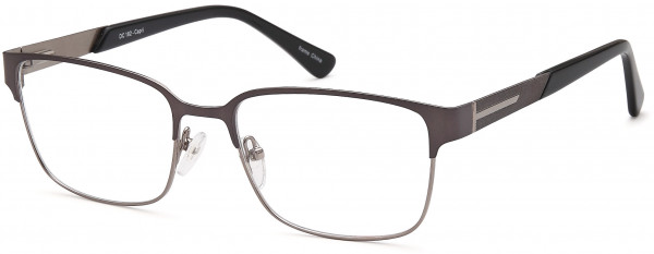Di Caprio DC182 Eyeglasses, Gunmetal