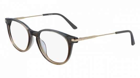 Calvin Klein CK19712 Eyeglasses, (027) CRYSTAL GREY/BROWN GRADIENT