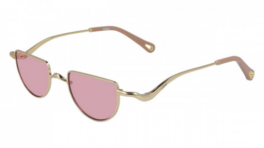 Chloé CE158S Sunglasses, (853) GOLD/PINK