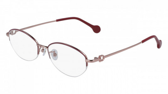 Ferragamo SF2537A Eyeglasses, (692) SHINY ROSE/CYCLAMEN