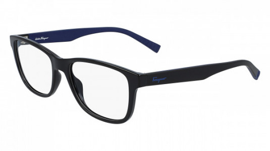 Ferragamo SF2849 Eyeglasses, (962) BLACK/BLUE