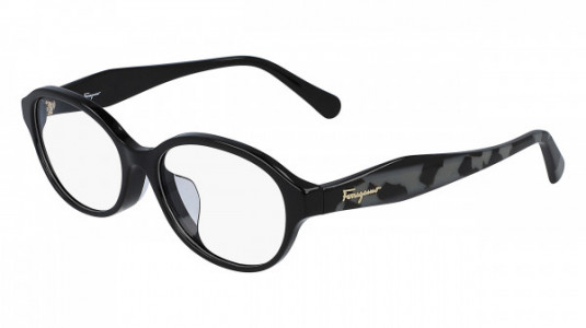 Ferragamo SF2856A Eyeglasses, (001) BLACK
