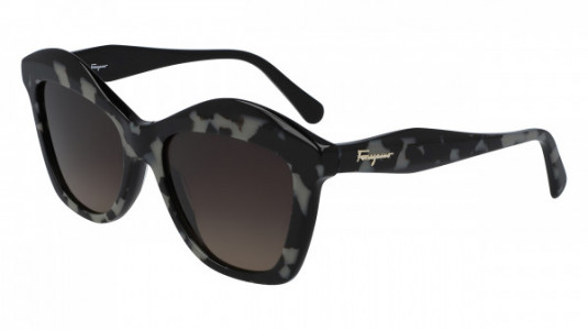Ferragamo SF941S Sunglasses, (282) TAUPE HAVANA/BLACK