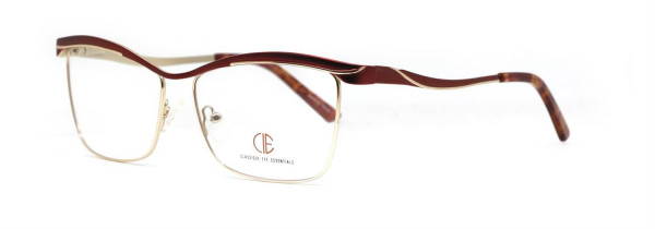 CIE SEC142 Eyeglasses, burgundy/gold (2)