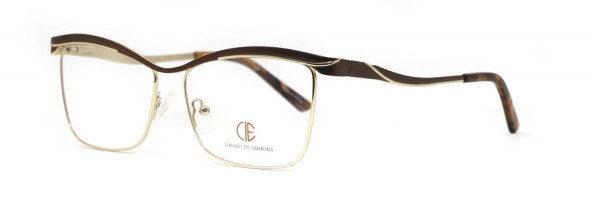 CIE SEC142 Eyeglasses, brown/gold (3)