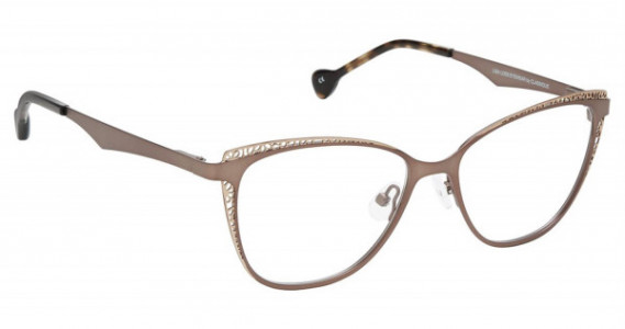 Lisa Loeb UPSIDE Eyeglasses, MOCHA (C1)