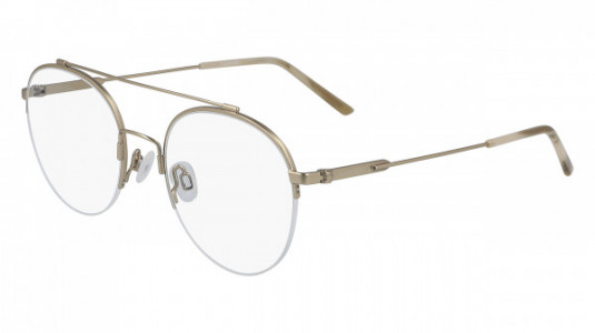 Calvin Klein CK19144F Eyeglasses, (716) SATIN LIGHT GOLD