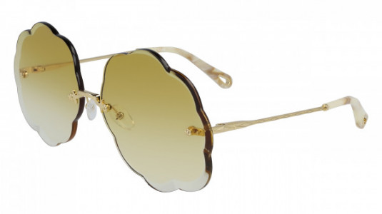 Chloé CE156S Sunglasses, (826) GOLD/GRADIENT YELLOW