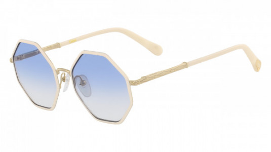 Chloé CE3102S Sunglasses, (756) GOLD/WHITE