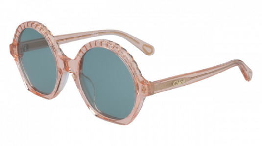 Chloé CE3617S Sunglasses, (618) ROSE GLITTER