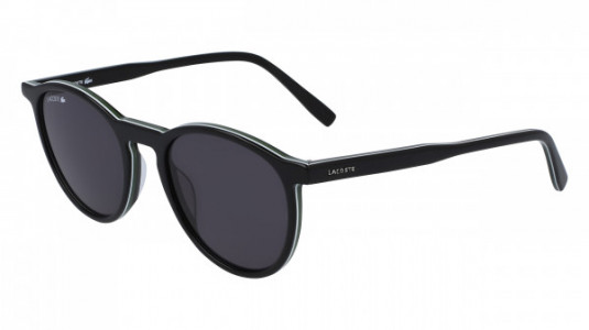 Lacoste L902S Sunglasses, (001) BLACK/WHITE/GREEN