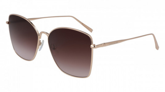 Longchamp LO117S Sunglasses, (770) ROSE GOLD