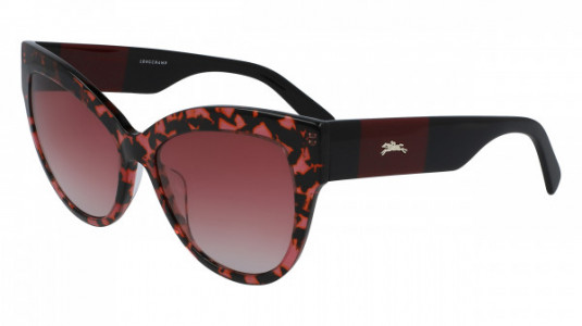 Longchamp LO649S Sunglasses, (541) RED TORTOISE