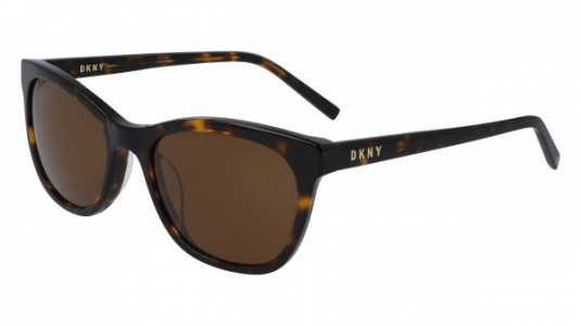 DKNY DK502S Sunglasses, (237) DARK TORTOISE