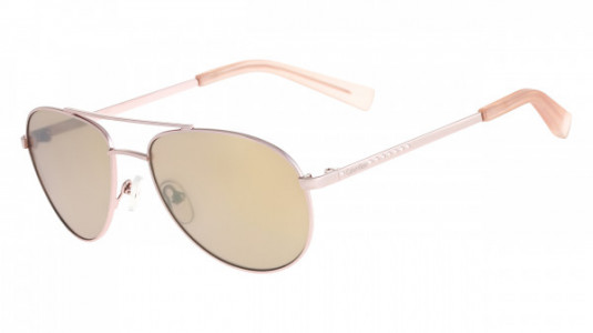 Calvin Klein R164S Sunglasses, (780) ROSE GOLD