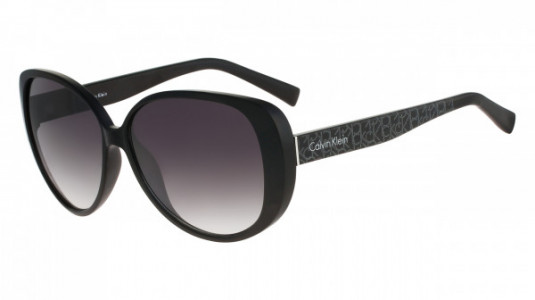 Calvin Klein R694S Sunglasses, (001) BLACK
