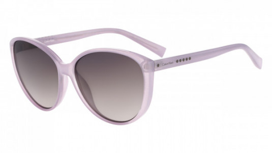 Calvin Klein R718S Sunglasses, (513) MILKY PURPLE