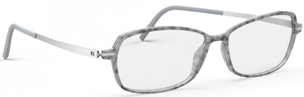 Silhouette Momentum Full Rim 1593 Eyeglasses, 6500 Wintergrey Marble / Rhodium
