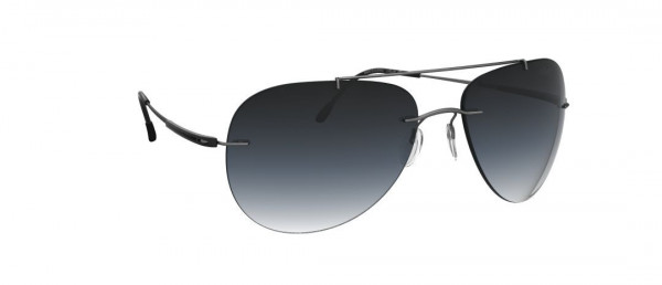 Silhouette Adventurer Collection 8176 Sunglasses, 6560 Classic Grey Gradient