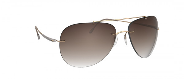 Silhouette Adventurer Collection 8721 Sunglasses, 8540 Classic Brown Gradient