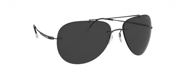 Silhouette Adventurer Collection 8721 Sunglasses, 9140 SLM POL Grey