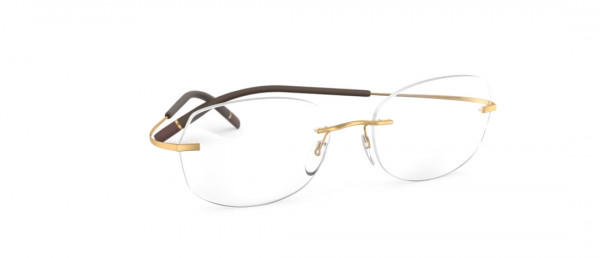 Silhouette TMA - The Icon II IX Eyeglasses, 7520 Twilight Gold