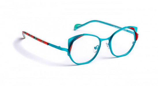Boz by J.F. Rey JANET Eyeglasses, TURQUOISE/RED (2530)