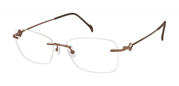 Stepper 96435 Eyeglasses, Brown F011