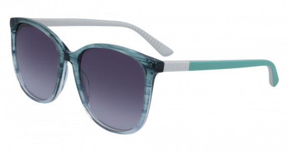 Cole Haan CH7082 Sunglasses, 320 Teal Horn