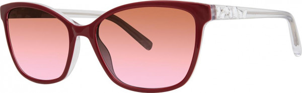 Vera Wang Elizabeth Sunglasses, Cranberry