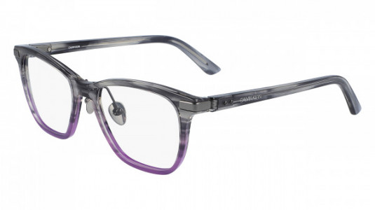 Calvin Klein CK20505 Eyeglasses, (077) SMOKE/PURPLE HORN GRADIENT