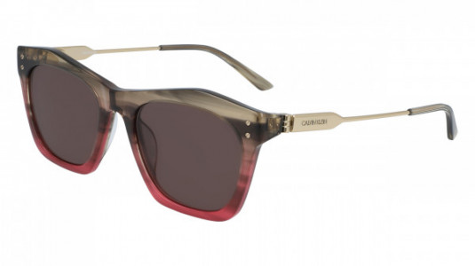 Calvin Klein CK20700S Sunglasses, (274) TAUPE/PINK HORN GRADIENT
