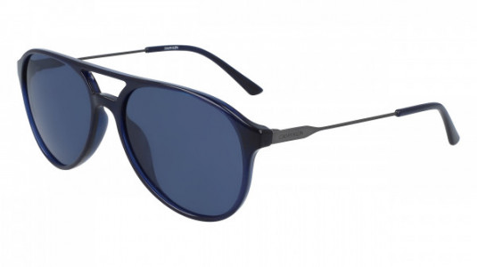Calvin Klein CK20702S Sunglasses, (410) CRYSTAL NAVY