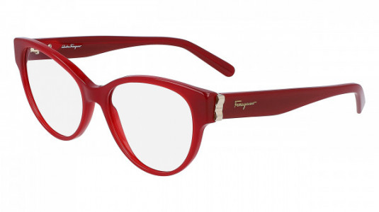 Ferragamo SF2863 Eyeglasses, (653) OPALINE WINE