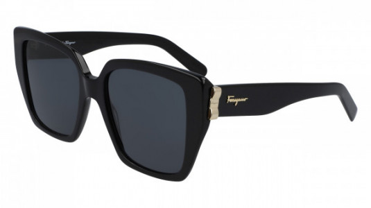 Ferragamo SF968S Sunglasses, (001) BLACK