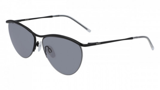 DKNY DK107S Sunglasses, (001) BLACK