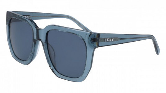 DKNY DK513S Sunglasses, (405) CRYSTAL CADET BLUE